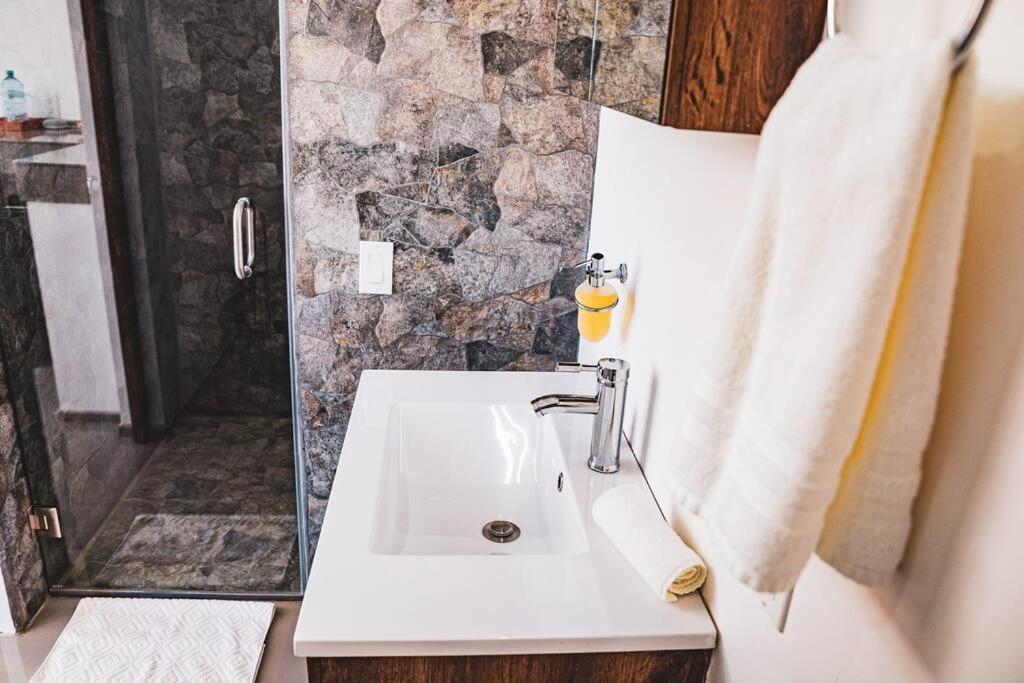 Cabana El Alamo Con Jacuzzi Villa Вале де Гуадалупе Екстериор снимка