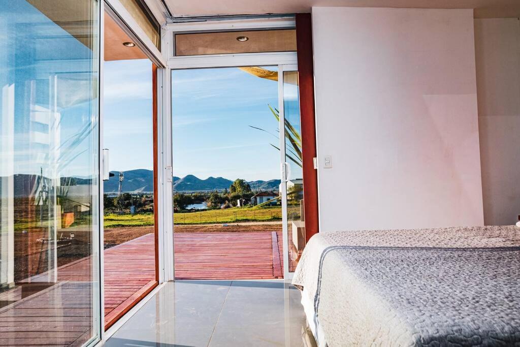 Cabana El Alamo Con Jacuzzi Villa Вале де Гуадалупе Екстериор снимка