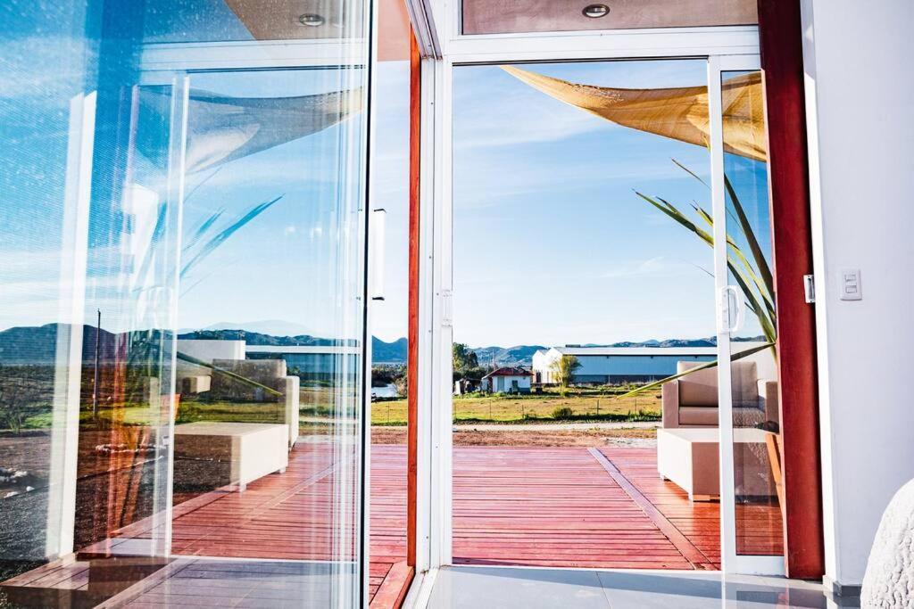 Cabana El Alamo Con Jacuzzi Villa Вале де Гуадалупе Екстериор снимка