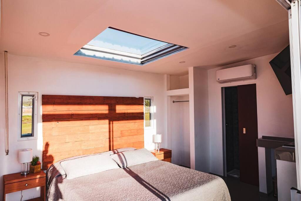 Cabana El Alamo Con Jacuzzi Villa Вале де Гуадалупе Екстериор снимка