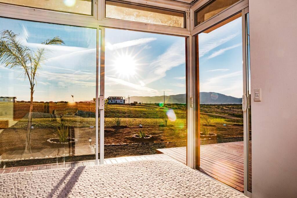 Cabana El Alamo Con Jacuzzi Villa Вале де Гуадалупе Екстериор снимка