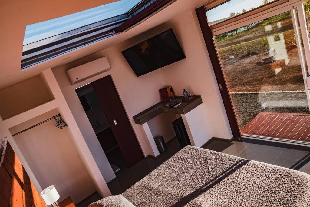 Cabana El Alamo Con Jacuzzi Villa Вале де Гуадалупе Екстериор снимка