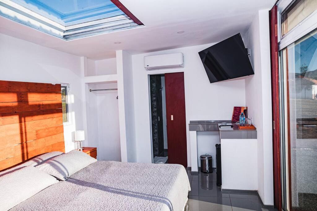 Cabana El Alamo Con Jacuzzi Villa Вале де Гуадалупе Екстериор снимка