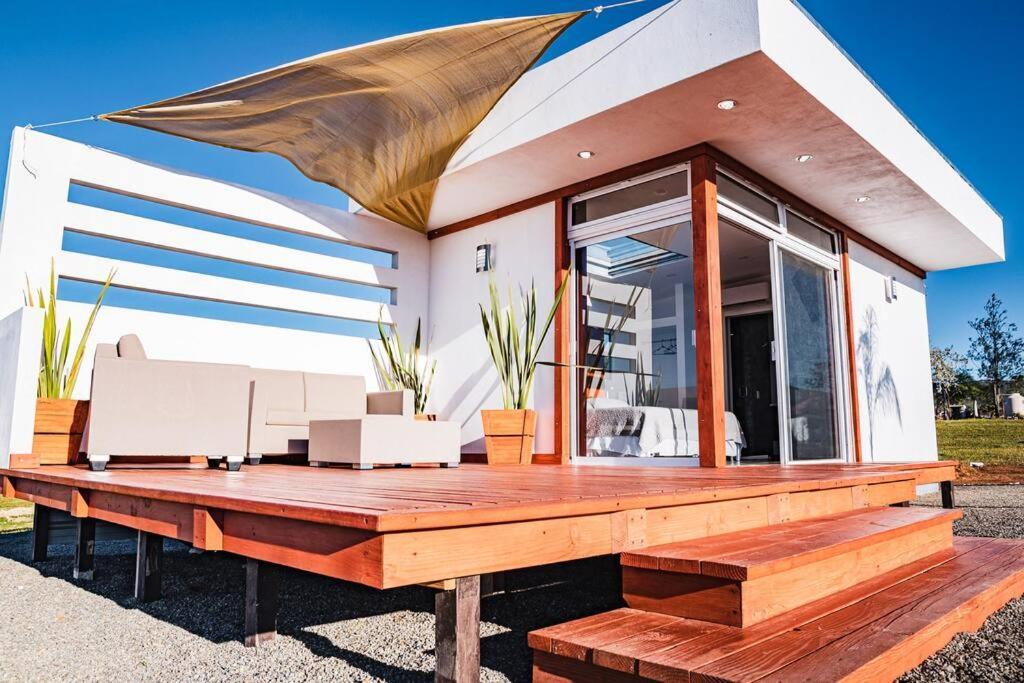 Cabana El Alamo Con Jacuzzi Villa Вале де Гуадалупе Екстериор снимка