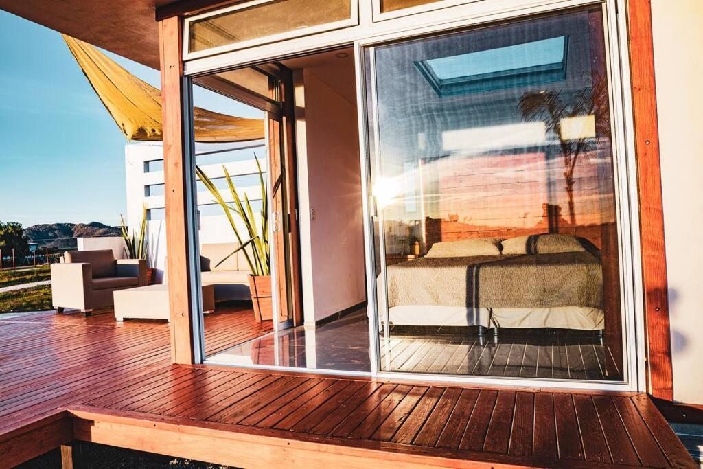 Cabana El Alamo Con Jacuzzi Villa Вале де Гуадалупе Екстериор снимка