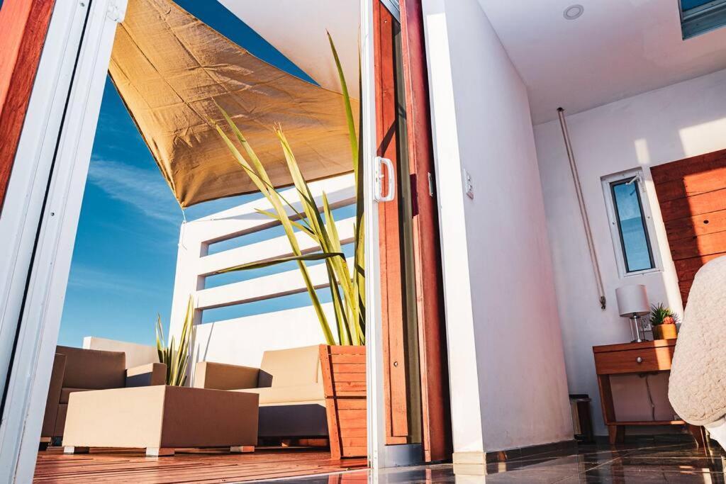 Cabana El Alamo Con Jacuzzi Villa Вале де Гуадалупе Екстериор снимка