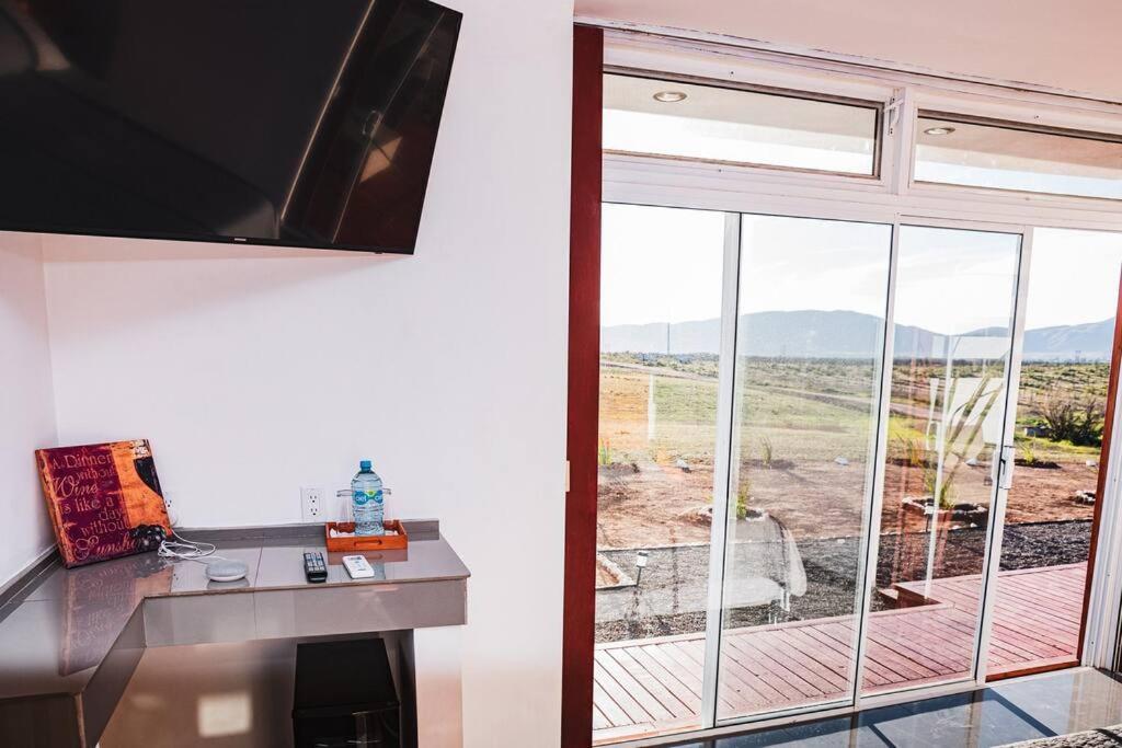 Cabana El Alamo Con Jacuzzi Villa Вале де Гуадалупе Екстериор снимка
