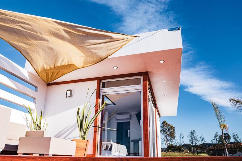 Cabana El Alamo Con Jacuzzi Villa Вале де Гуадалупе Екстериор снимка