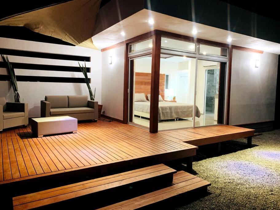 Cabana El Alamo Con Jacuzzi Villa Вале де Гуадалупе Екстериор снимка