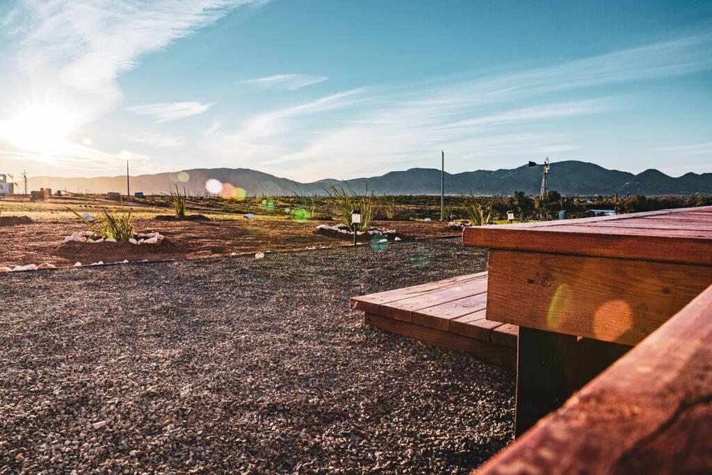 Cabana El Alamo Con Jacuzzi Villa Вале де Гуадалупе Екстериор снимка