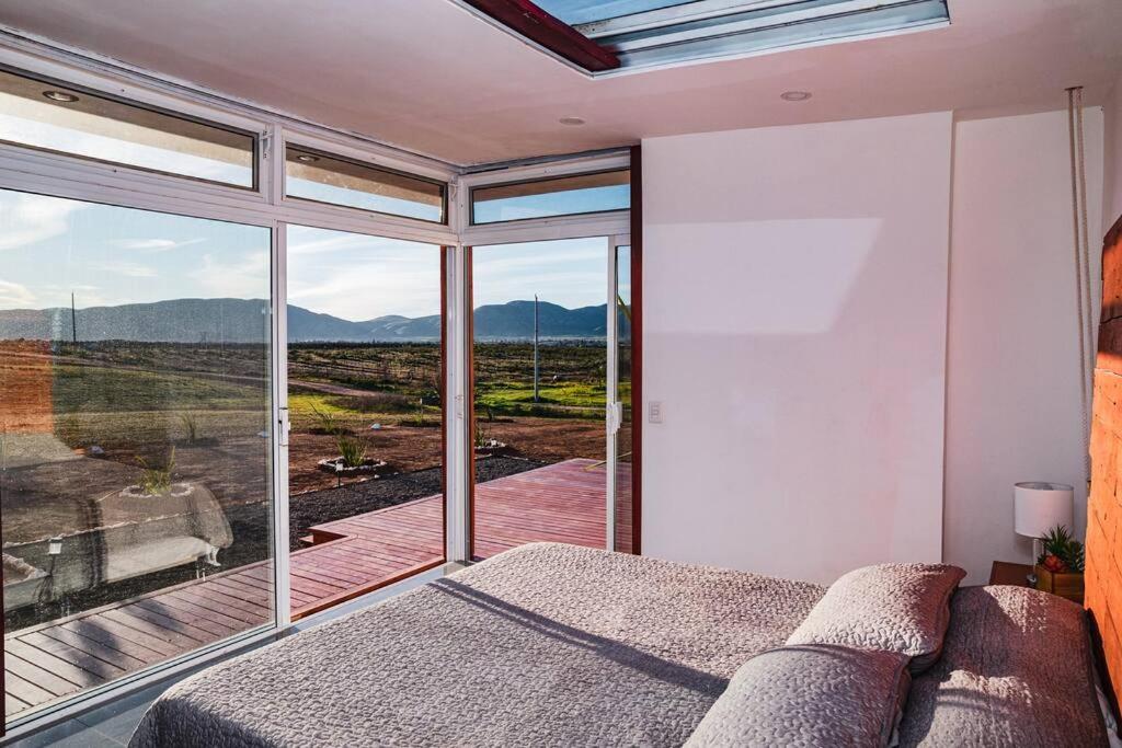 Cabana El Alamo Con Jacuzzi Villa Вале де Гуадалупе Екстериор снимка
